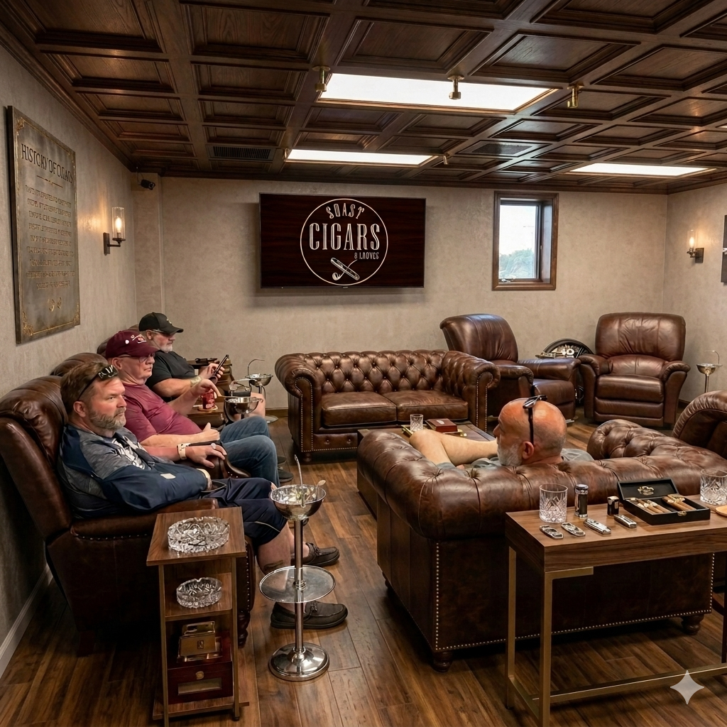 Inside Coast Cigars & Lounge